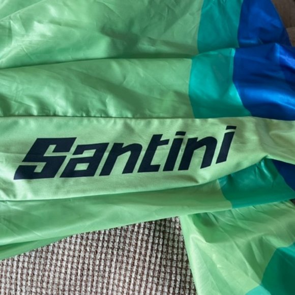 IRONMAN SANTINI WOMENS ZERO WIND SEASIDE WINDBREAKER Wind Cutter Large New - Picture 4 of 4
